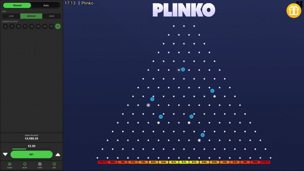 Hacksaw Plinko