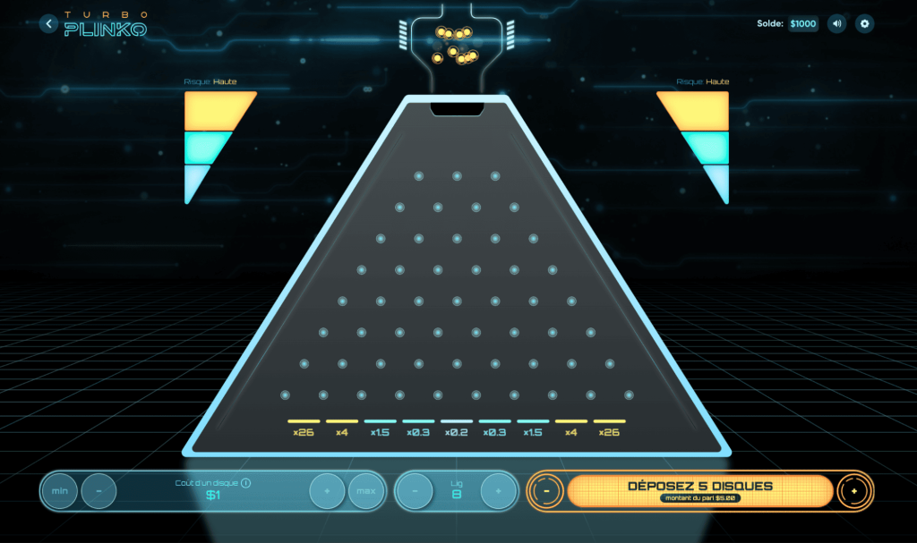 Turbo Plinko de Turbo Games