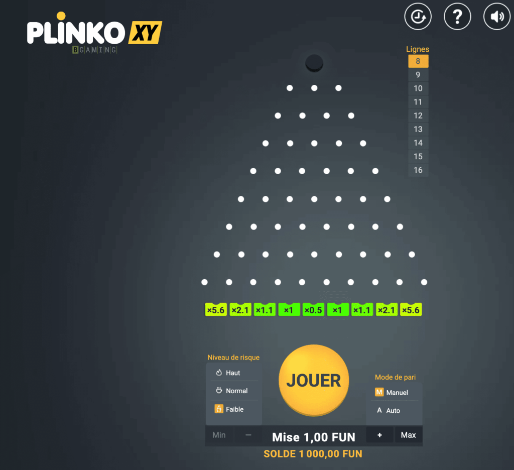 Plinko XY