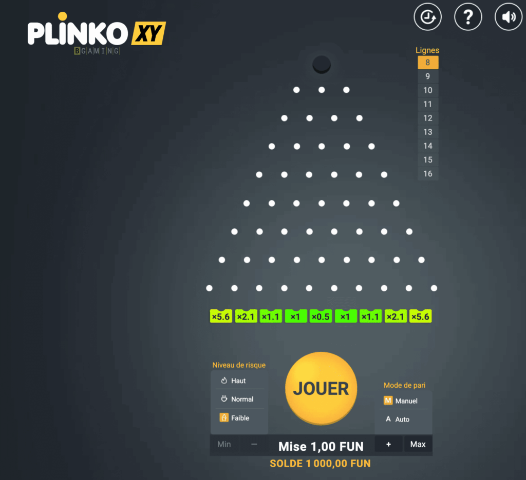 Plinko XY