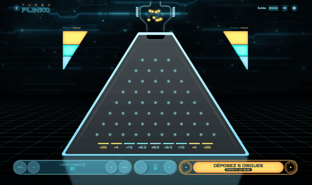 Turbo Plinko de Turbo Games